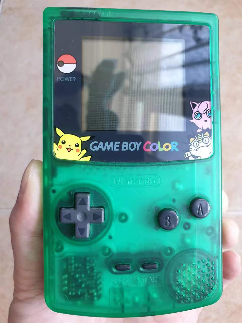 Nintendo gameboy color Taiwan Pokemon limited edtion