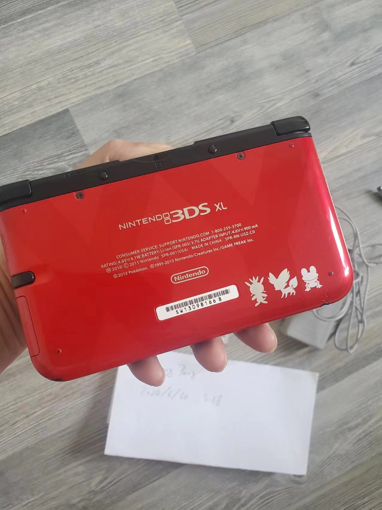 Nintendo 3DSXL Pokemon XY limited edtion